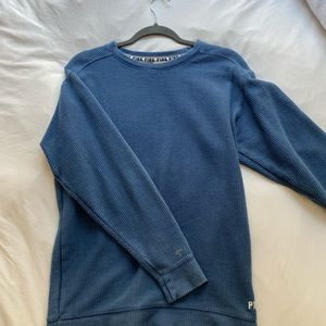 Victoria secret pink blue sweater